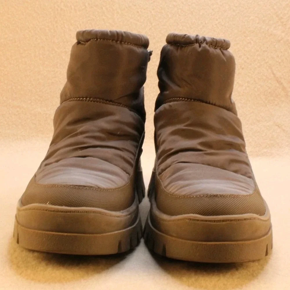 Lucky‎ Brand Lolleta Women's 7M Brown Winter Boots Cold Weather Chunky